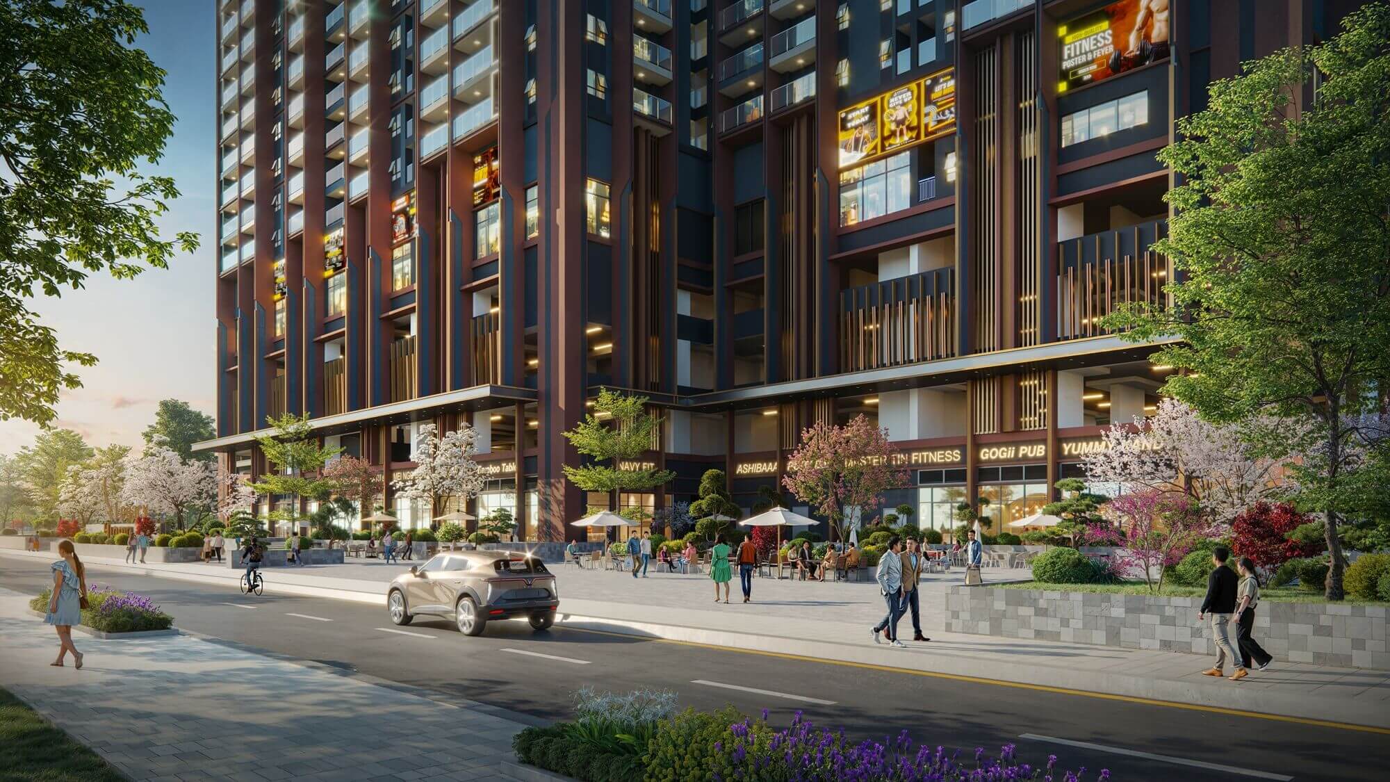 shophouse khối đế mandarin garden 3 yên sở