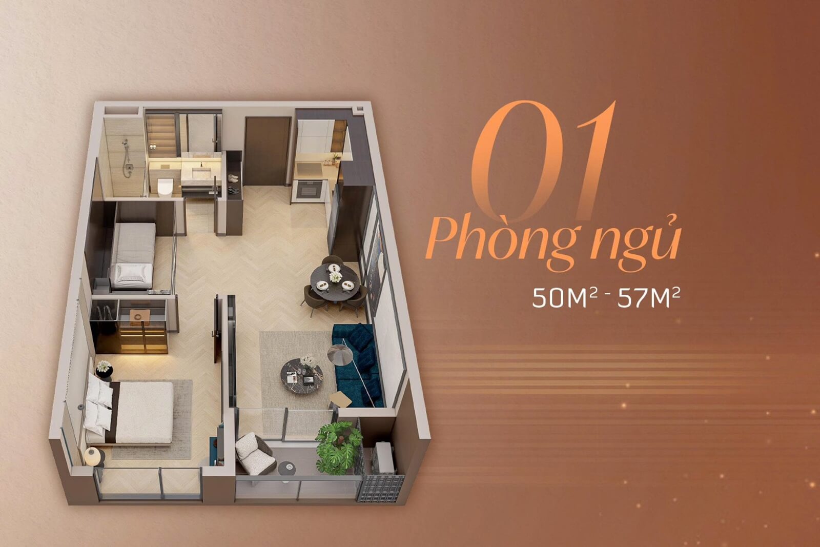 thiết kế căn hộ taseco giải phóng