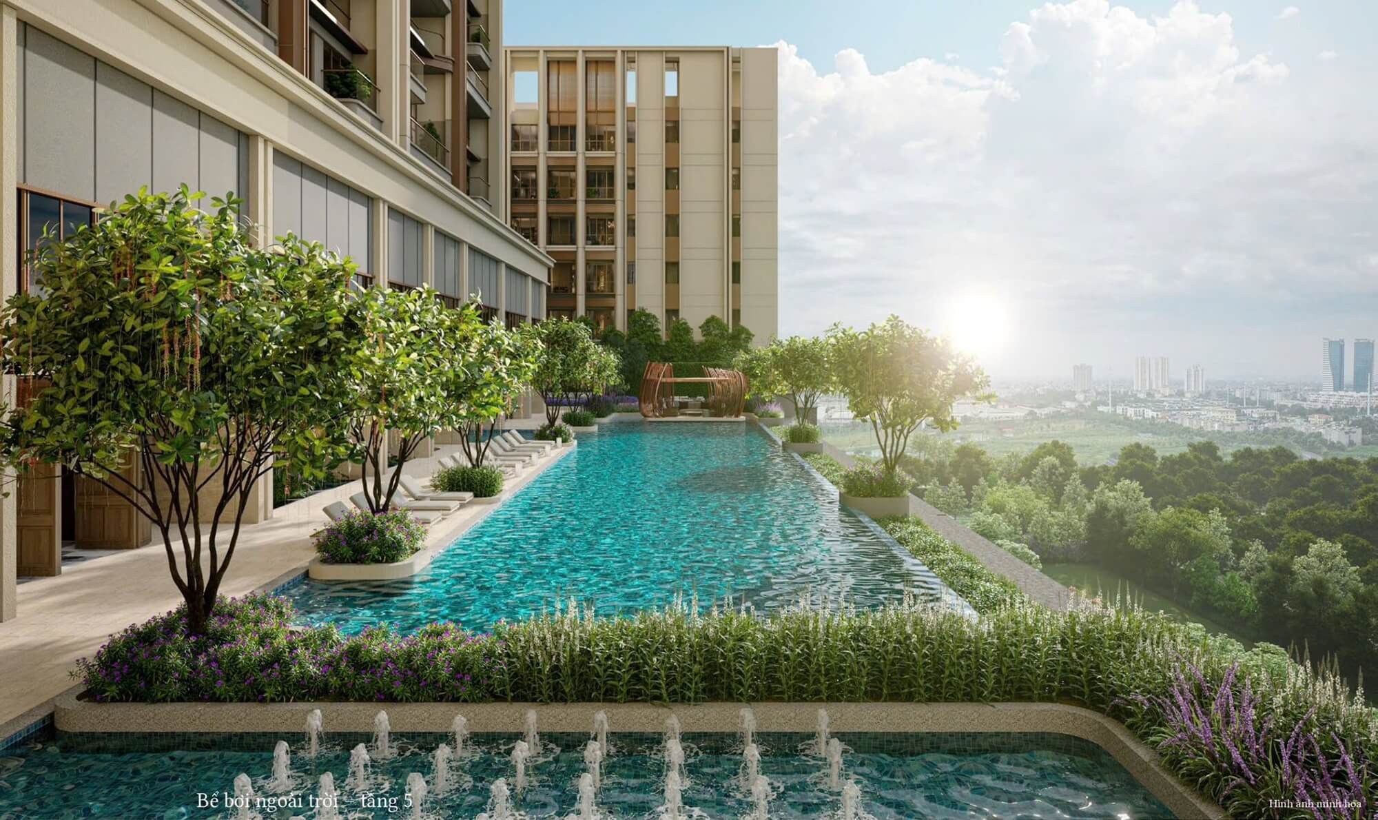tiện ích dự án mandarin garden 3 yên sở