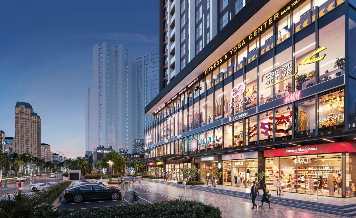 tiện ích dự án mandarin garden 3 yên sở