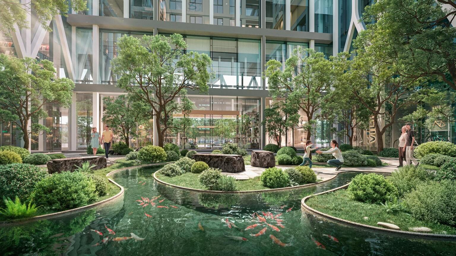 tiện ích dự án Mandarin Garden 3 yên sở hoàng mai