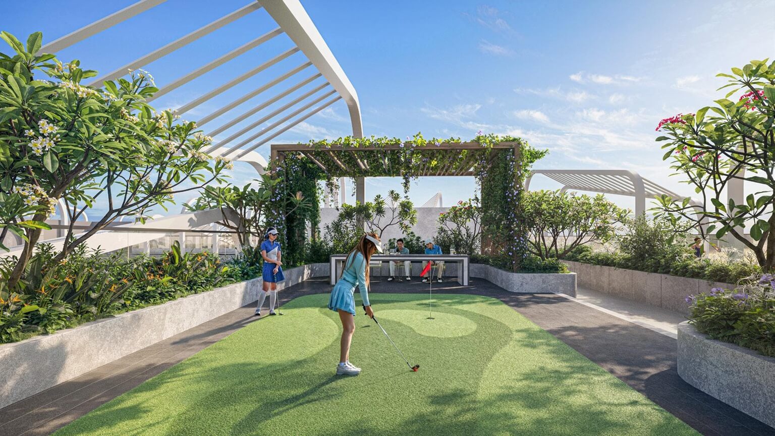 tiện ích dự án Mandarin Garden 3 yên sở hoàng mai